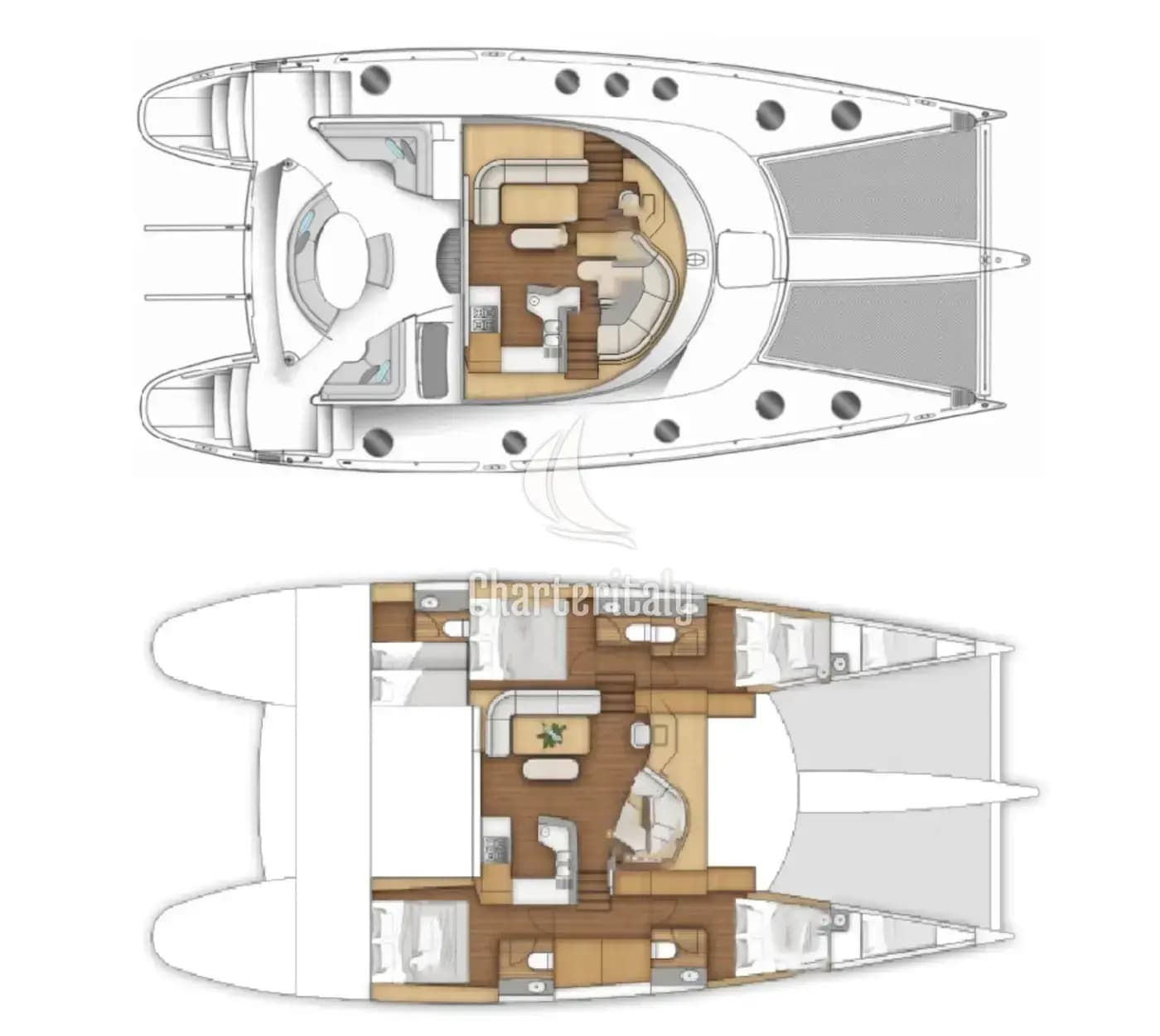 Eleuthera 60 - Zorba CAT Cabin 3 - 45