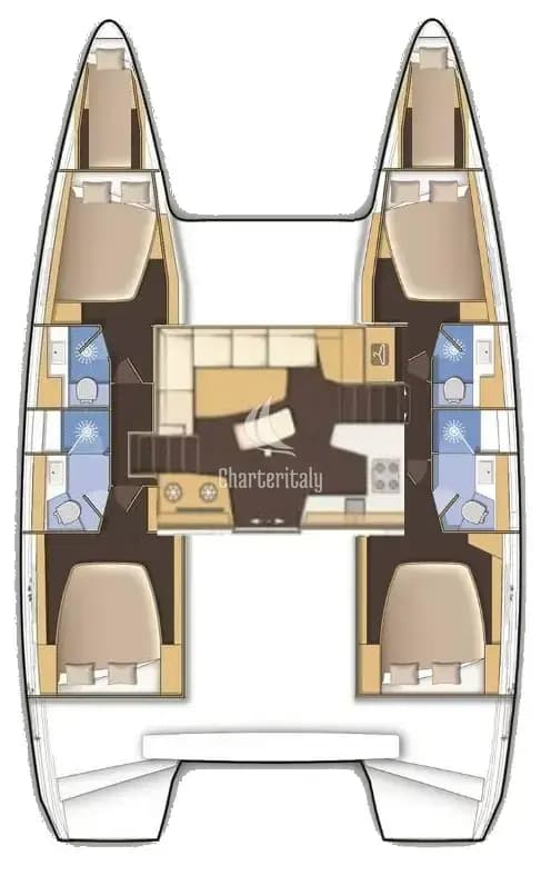 Lagoon 42 - 4 + 2 cab. - Amfitrite - 2