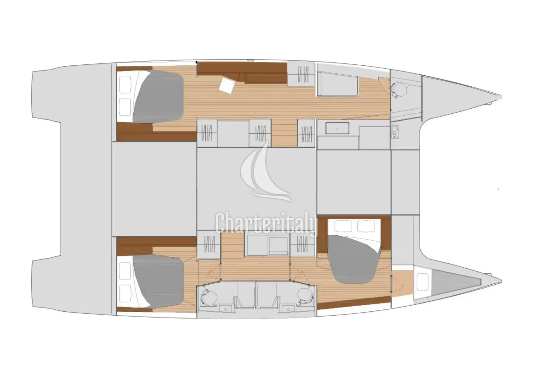 Fountaine Pajot Tanna 47 Maestro - 3 cab. - Sonrisa - 16