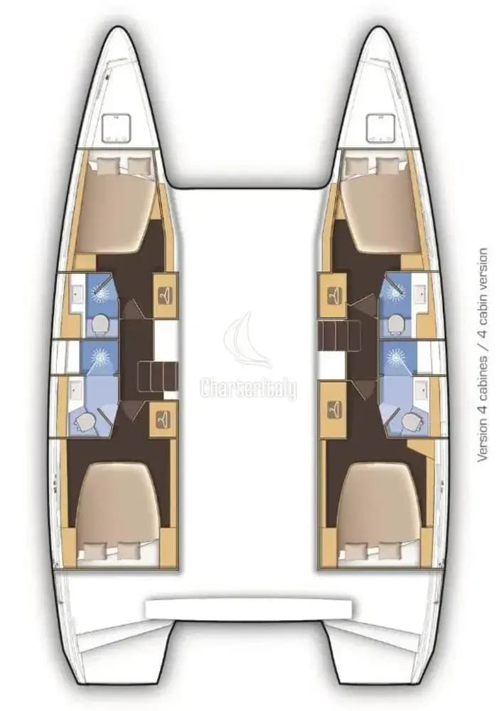Lagoon 42 - 4 + 1 cab. - Galapagos - 2