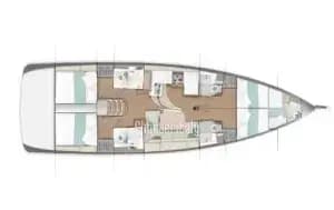 Sun Odyssey 490 - 4 cab. - Lara - 2