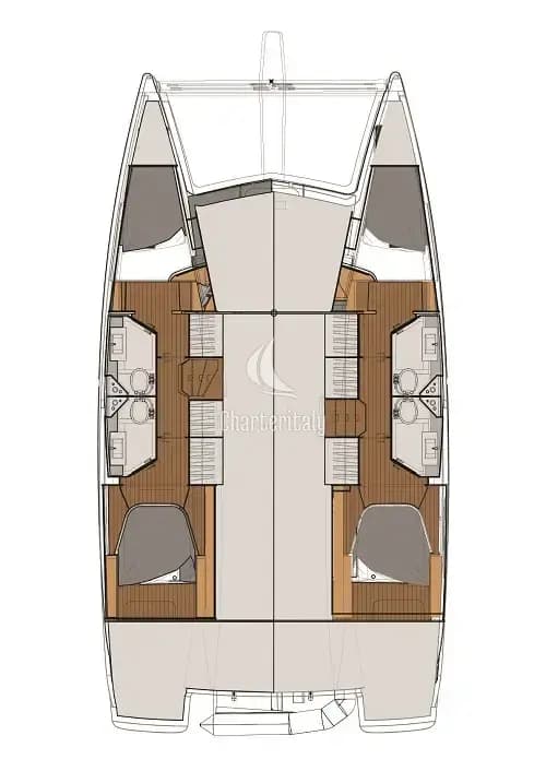 Fountaine Pajot Lucia 40 - 4 cab. - El Camino - 2