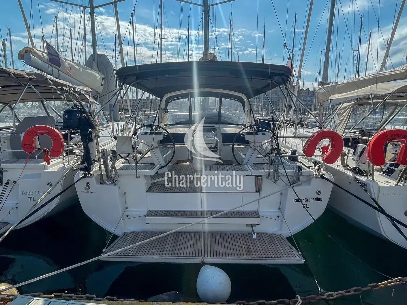 Oceanis 46.1 - 4 cab. - Coeur Grenadine - 1