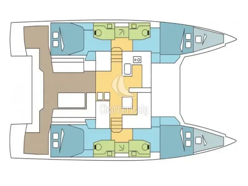 Nautitech 46 Fly - Calypso - 21