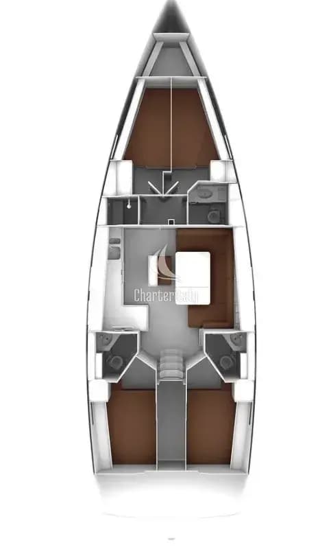 Bavaria Cruiser 46 - 4 cab. - Zulu - 2
