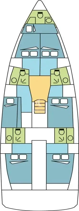 Sun Loft 47 - 6 + 1 cab. - ANCOLIE - 2