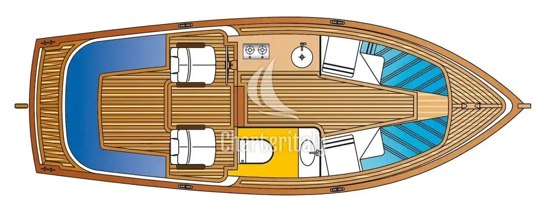 De Drait Drachtster Sloep Cabin 750 - Drait 154 - 8