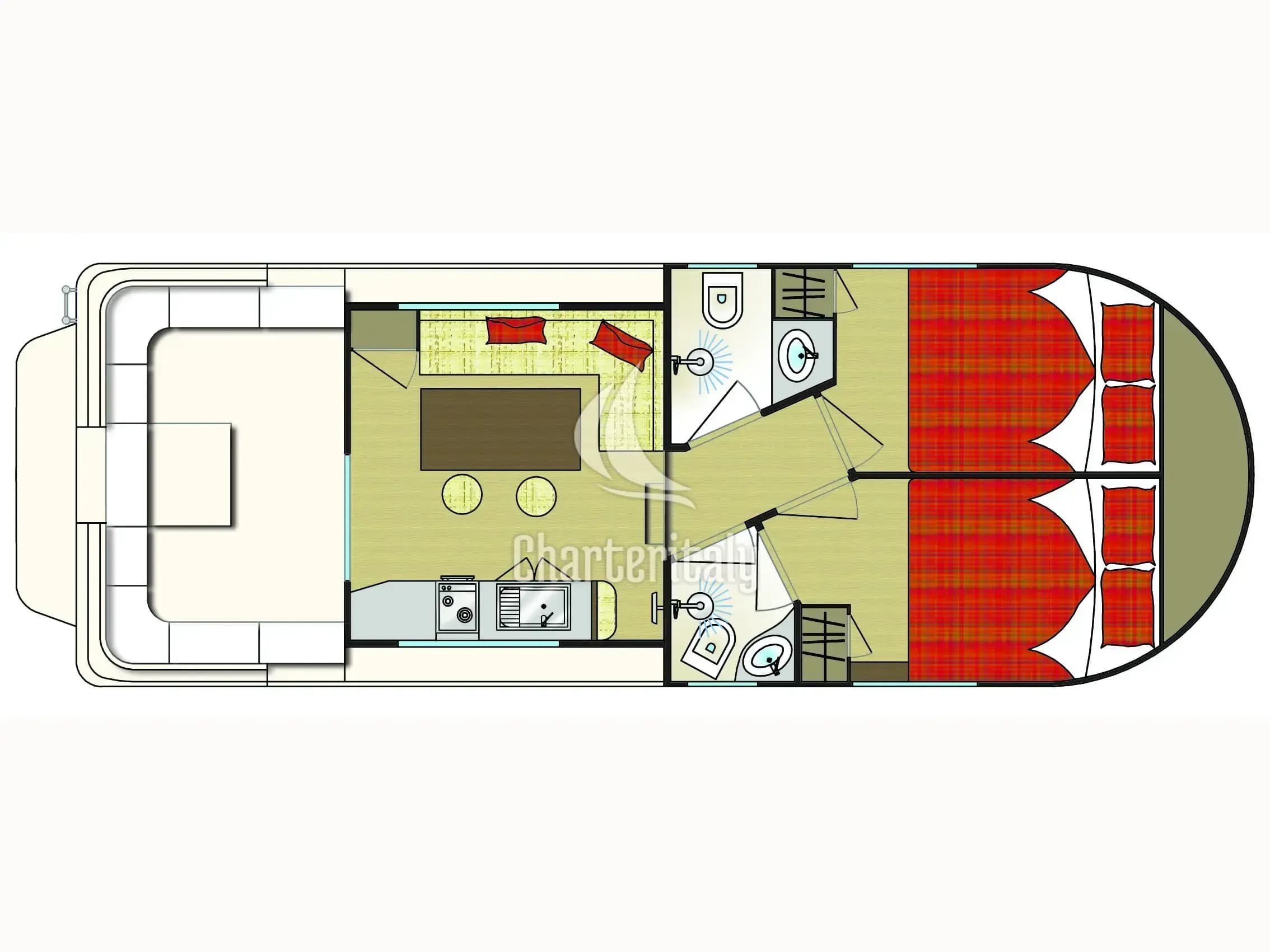 Houseboat - NCF Twins - 9