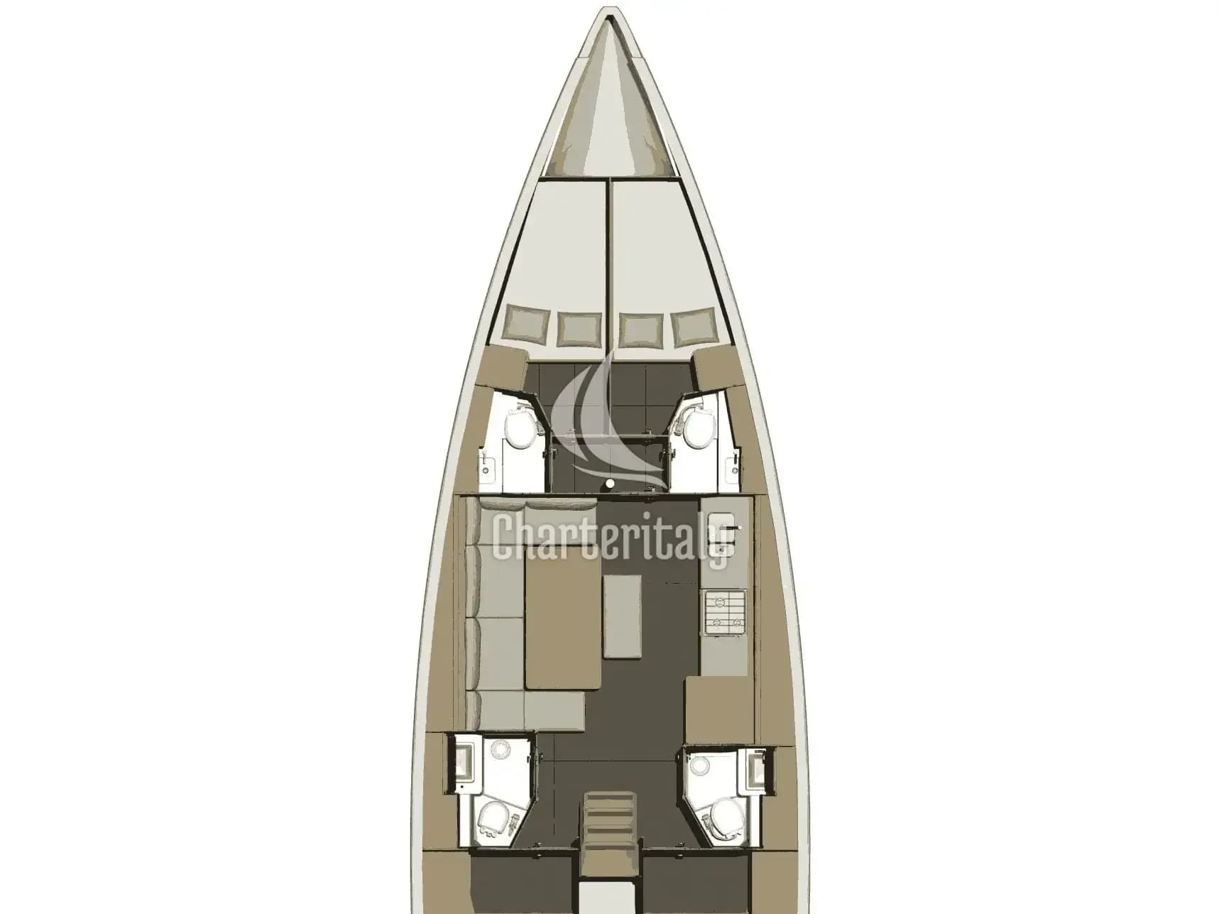 Dufour 460 Grand Large - Asia - Solar Panel - 7