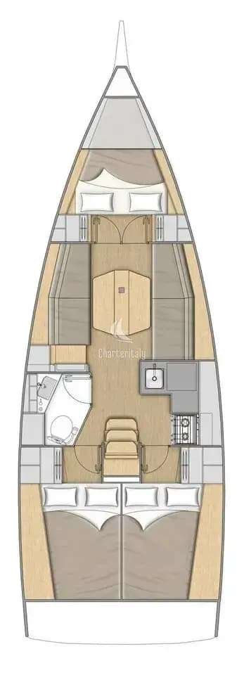 Oceanis 34.1 - 3 cab. - Sail Altair - 2