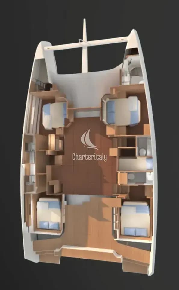 Dufour 48 Catamaran - 5 + 1 cab. - Teti - 2