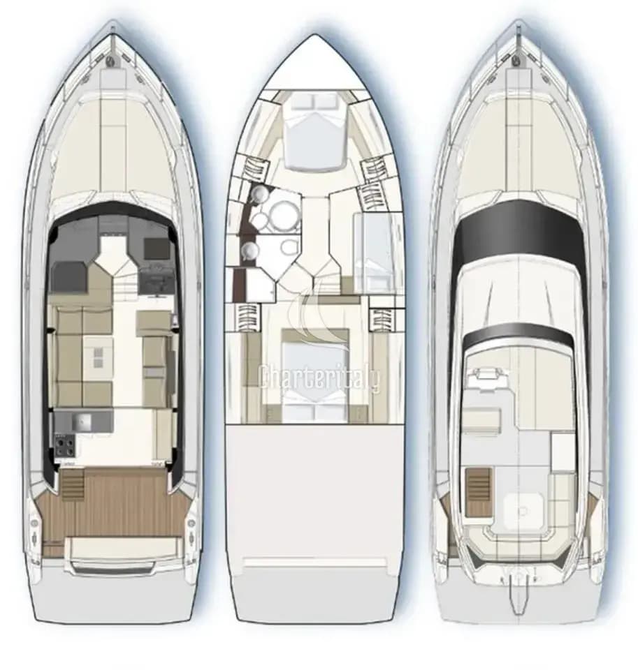 Ferretti Yachts 450 - Dream - 2
