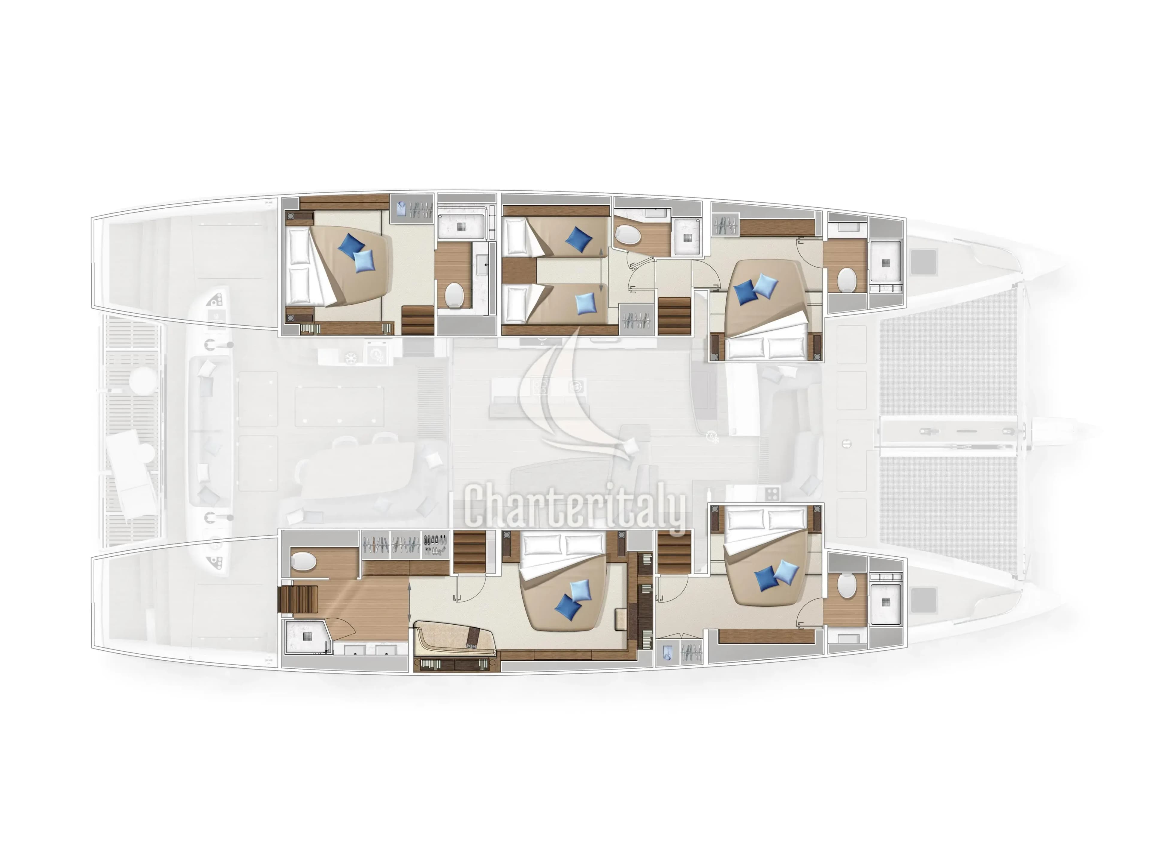 Lagoon Sixty 5 - SAILUXE - Aura - 14