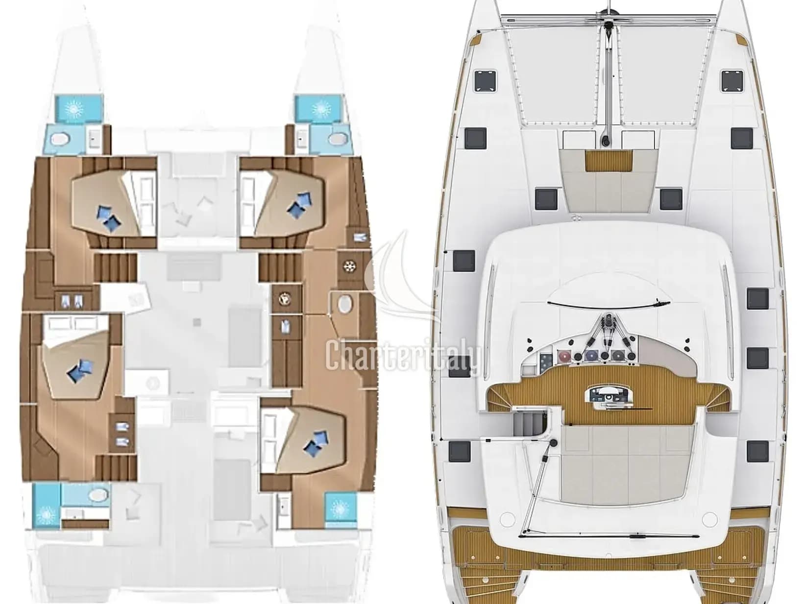 Lagoon 52 - White Pearl - 9