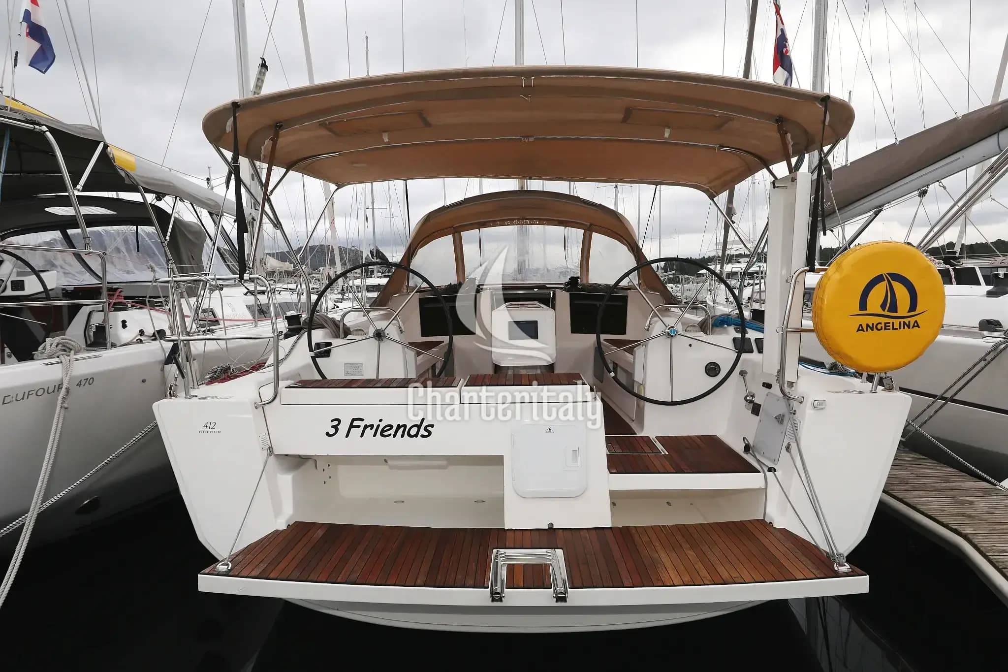 Dufour 412 GL - 3 Friends - 3
