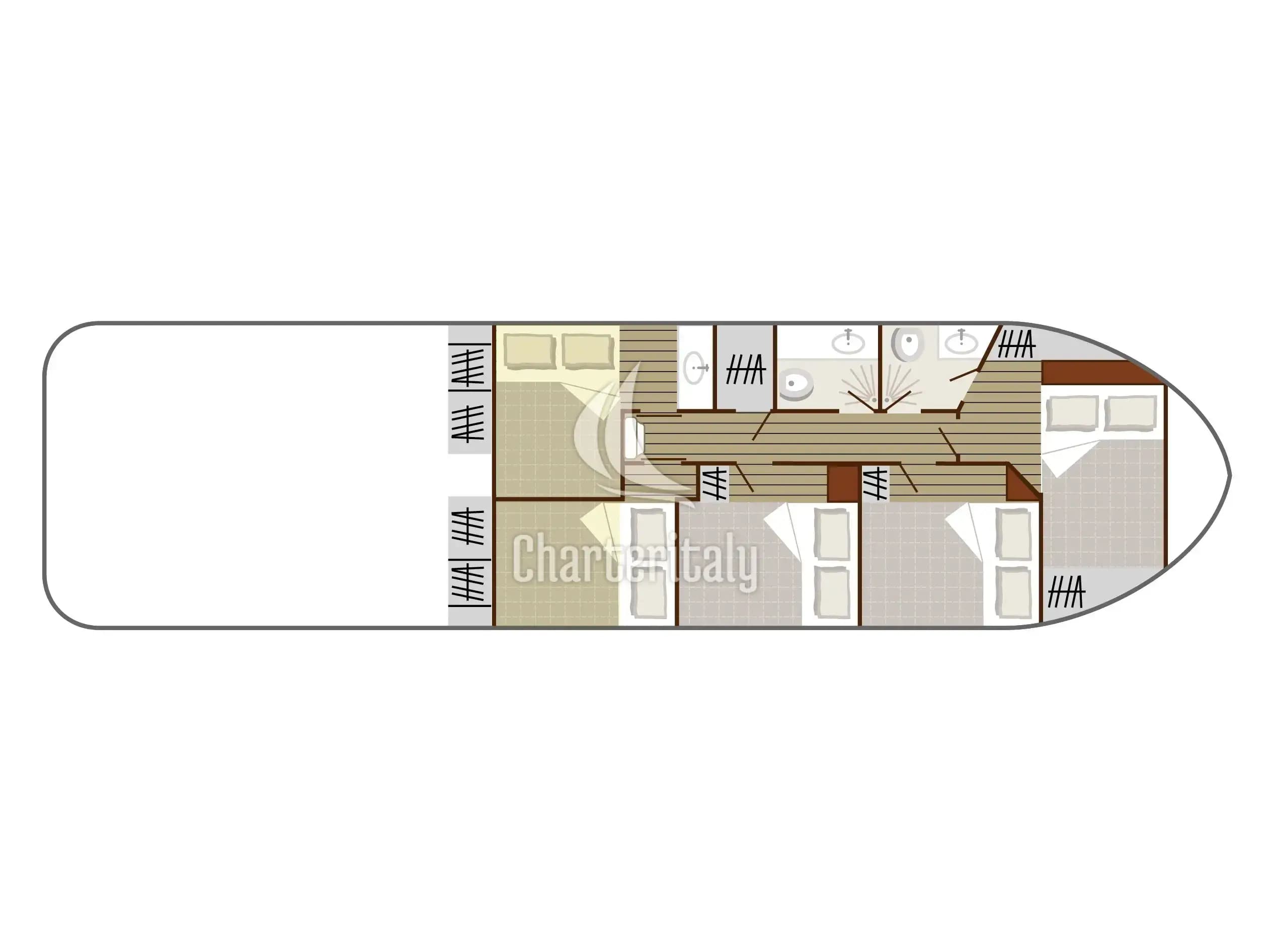 Nicols Sedan 1310 - Cruiser Comfort XL 10/12 Pers. - 3