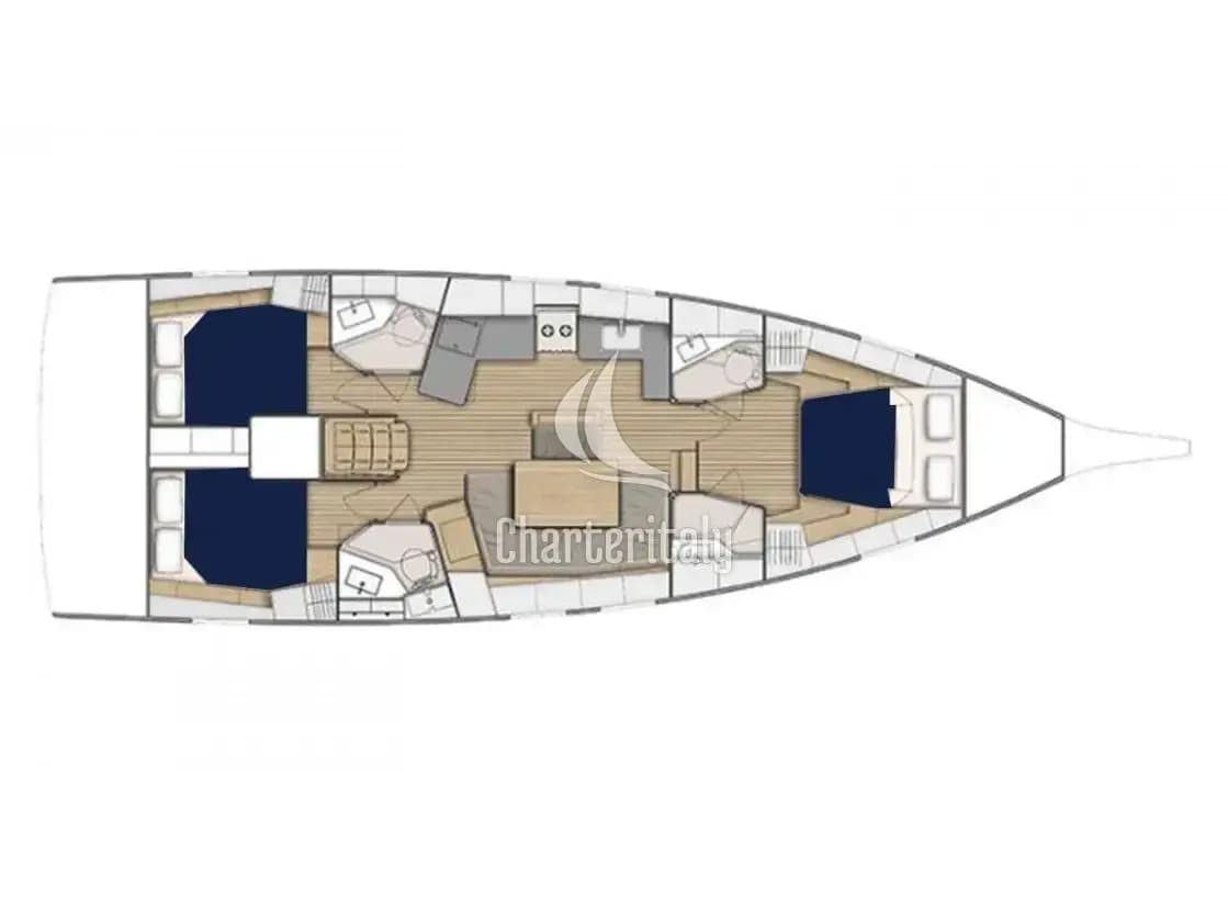 Oceanis 46.1 - Moorings 46.3 Club - 7