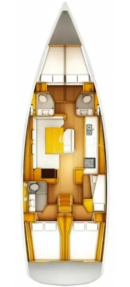 Sun Odyssey 519 - 5 + 1 cab. - Kalos - 2