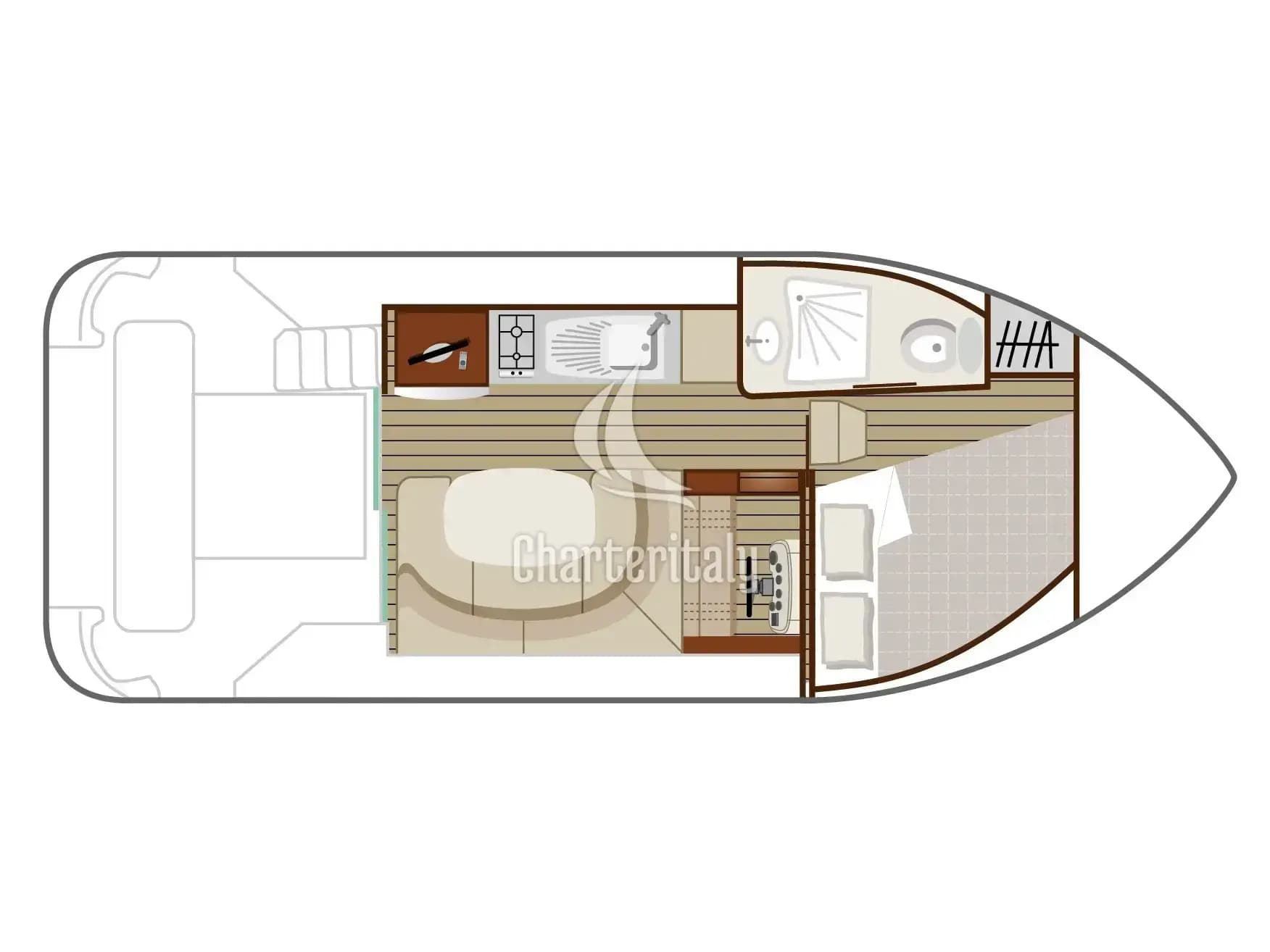 Nicols Estivale Duo - Cruiser Comfort XL 2/4 Pers. - 4