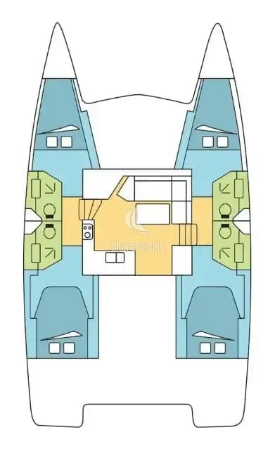 Fountaine Pajot Lucia 40 - 4 cab. - BALISIER - 2