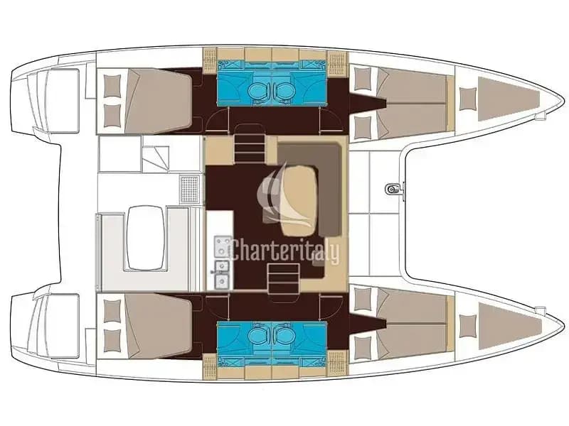 Lagoon 400 S2 - Cata Loca - 4