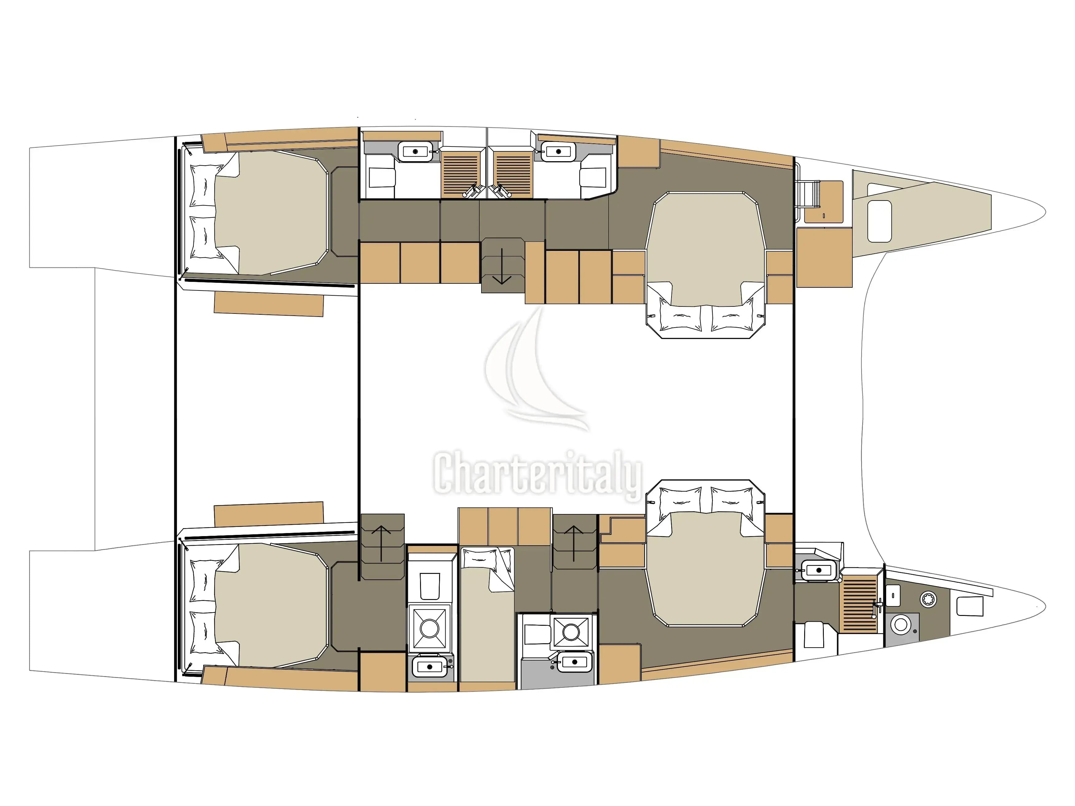 Dufour Catamaran 48 - BRO - 23