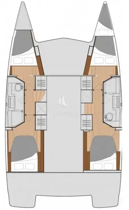 Fountaine Pajot Isla 40 - 4 cab. - Barnacle - 2