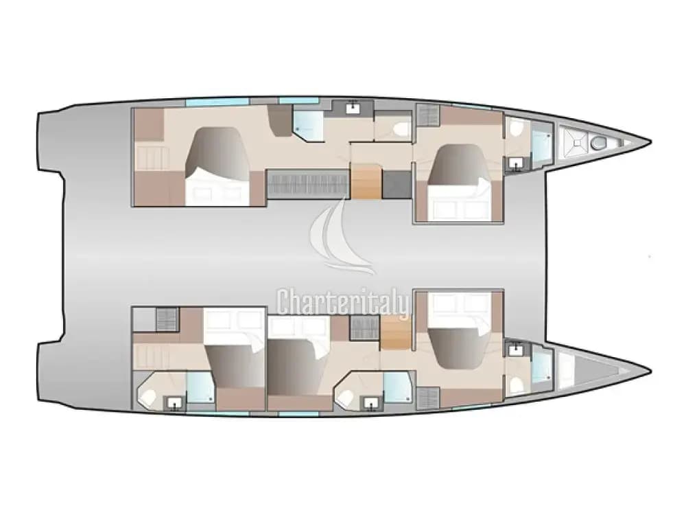 Aura 51 - Celestia - A/C, Generator, Water maker - 2