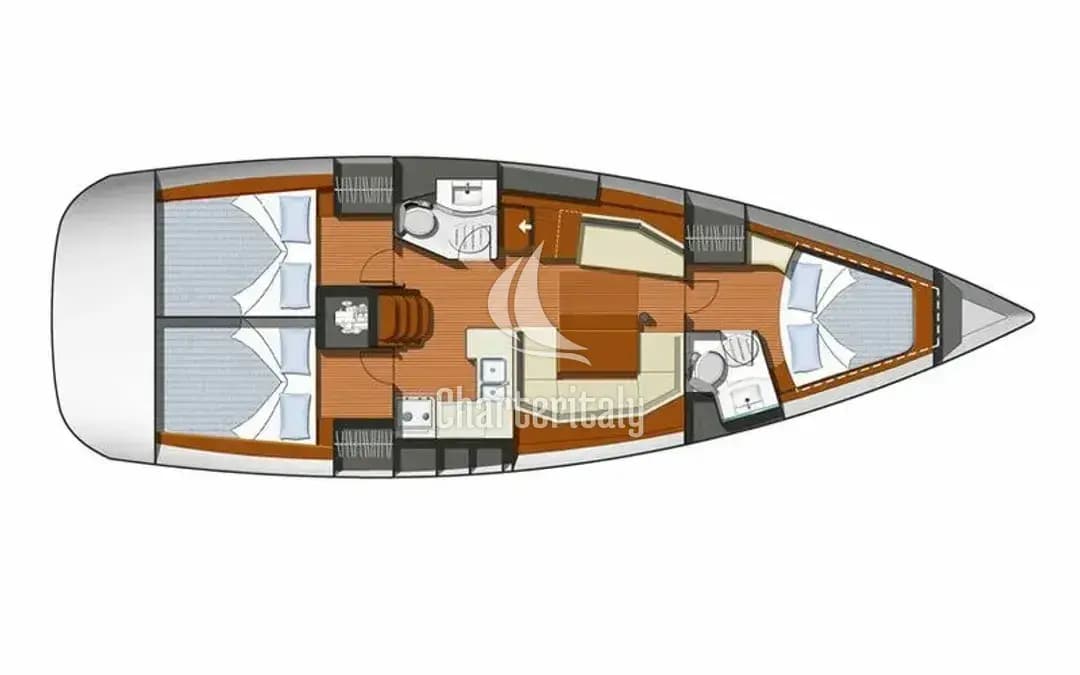 Sun Odyssey 42 i - Argonaute - 19