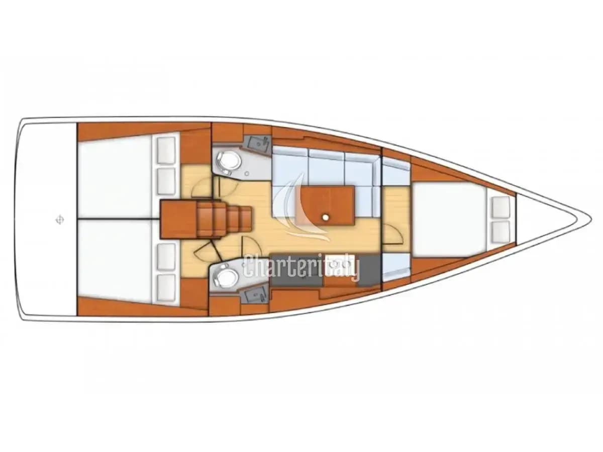 Oceanis 38 - RUSALKA - 2