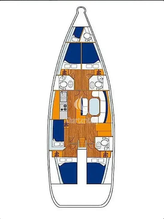 Cyclades 50.5 - Alegria - 2