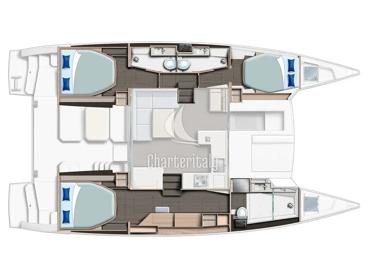 Leopard 42 - Moorings 4200/3/3 Club - 10