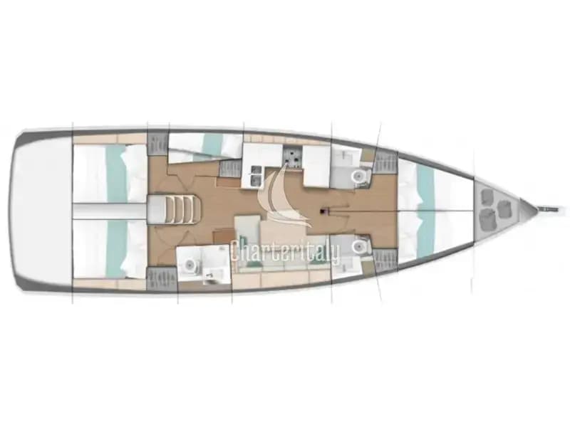 Sun Odyssey 490 - Avra - 14