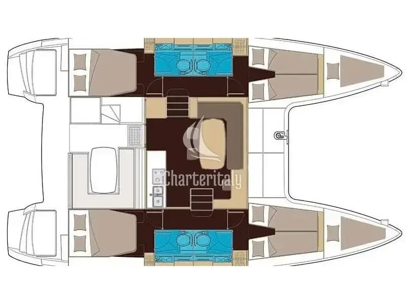 Lagoon 400 S2 - Christina S - 10