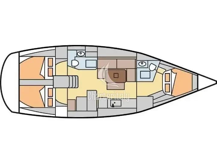 Dufour 405 Grand Large - Daphne-S - 12
