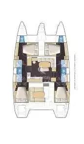 Lagoon 421 - Azzurra - 9