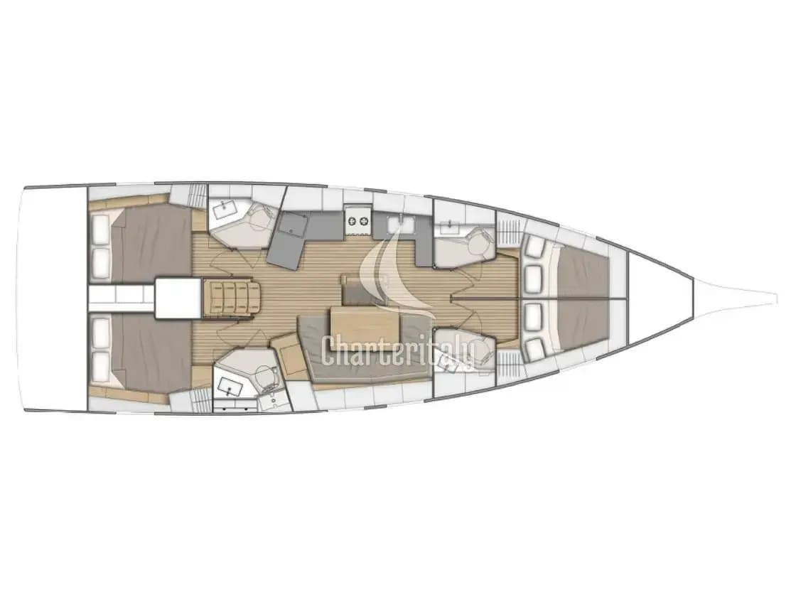 Oceanis 46.1 - Andromaca - Comfort line - 21