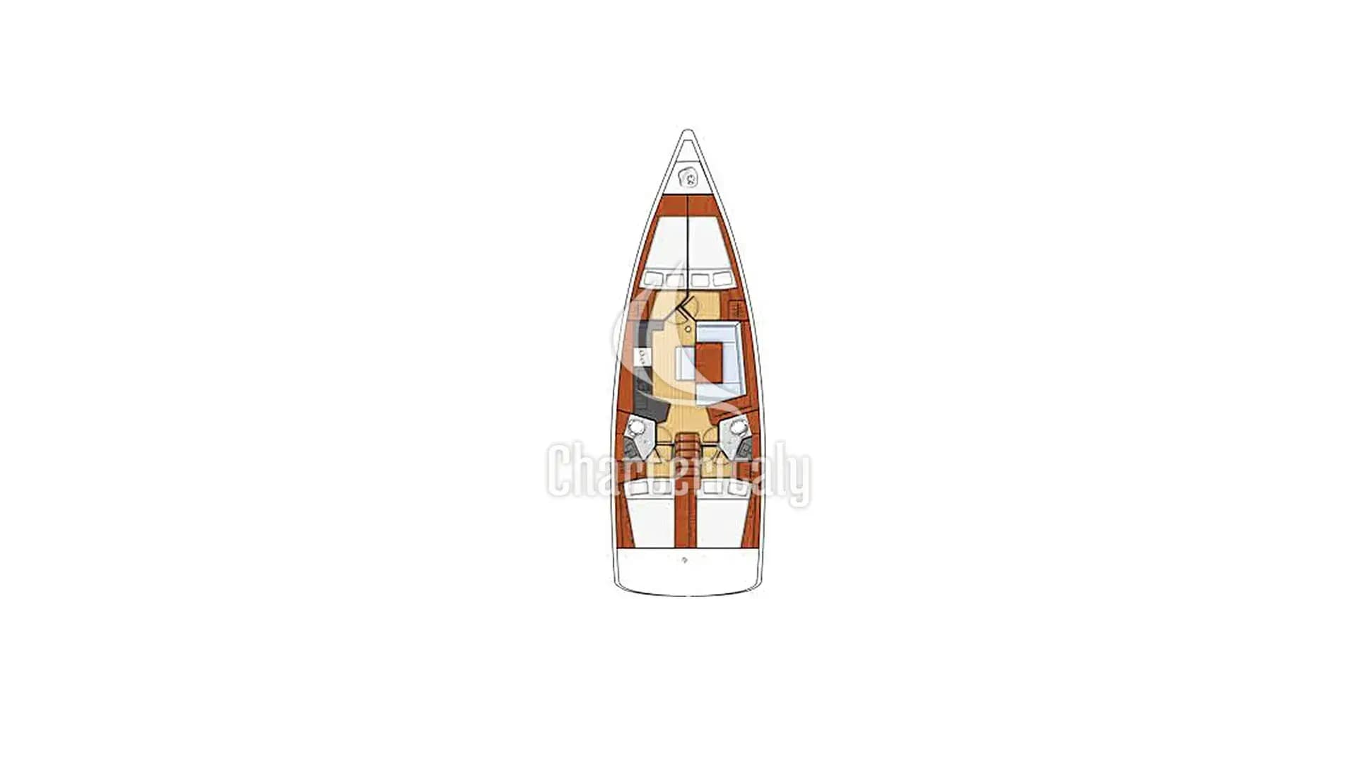 Oceanis 45 - 4 cab. - Allegria - 2