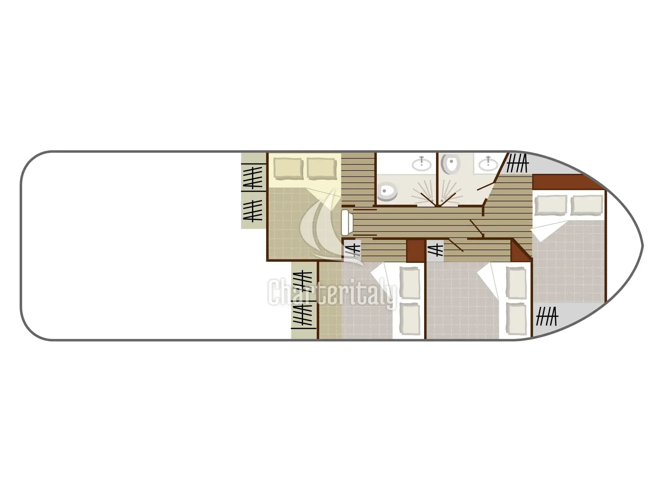 Nicols Sedan 1170 - Cruiser Comfort 8/10 Pers. - 2