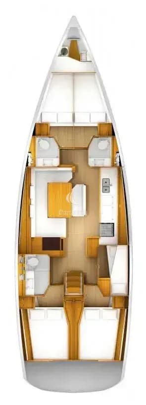 Sun Odyssey 519 - 5 + 1 cab. - Bianca Lady Gio - 2