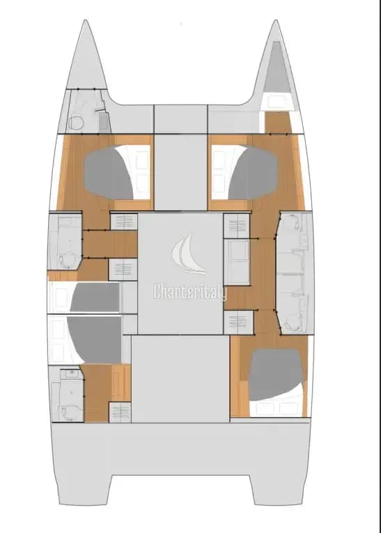 Fountaine Pajot Tanna 47 - 5 cab. - Zensation - 2