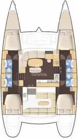 Lagoon 440 - 4 + 1 cab. - Mystikal - 2