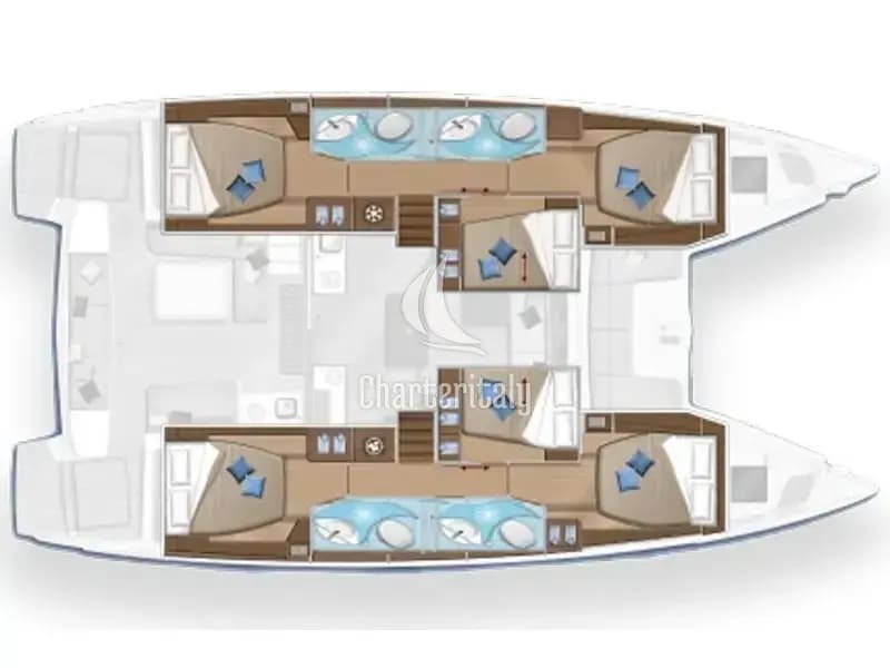 Lagoon 50 - Colibrì Platinum Service - 21