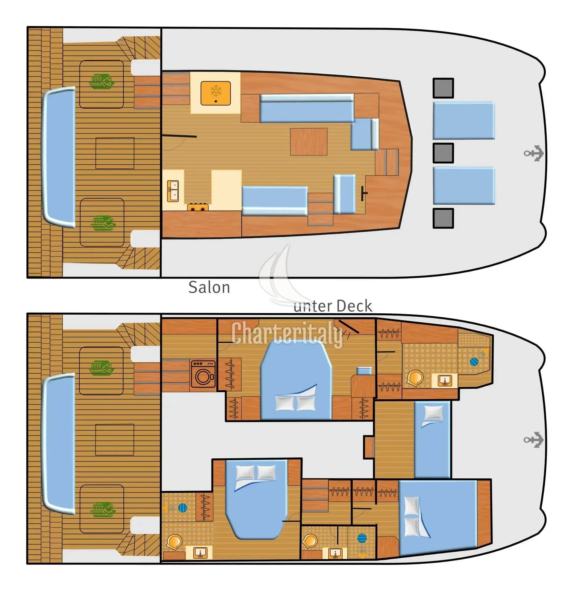Fountaine Pajot MY6 - Mamma Mia - 2