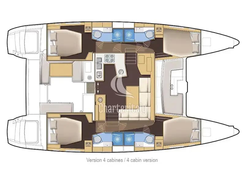 Lagoon 450 Fly - Caliente - 2