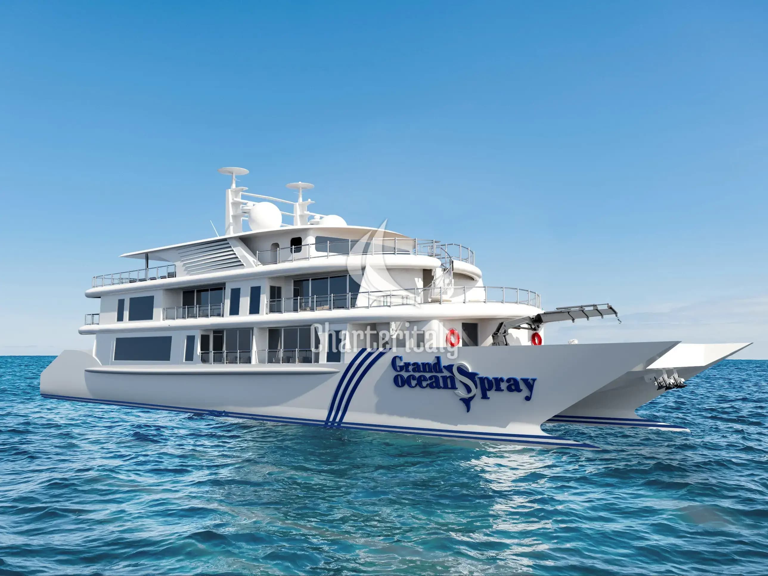 Power Catamaran - Grand Ocean Spray - 2