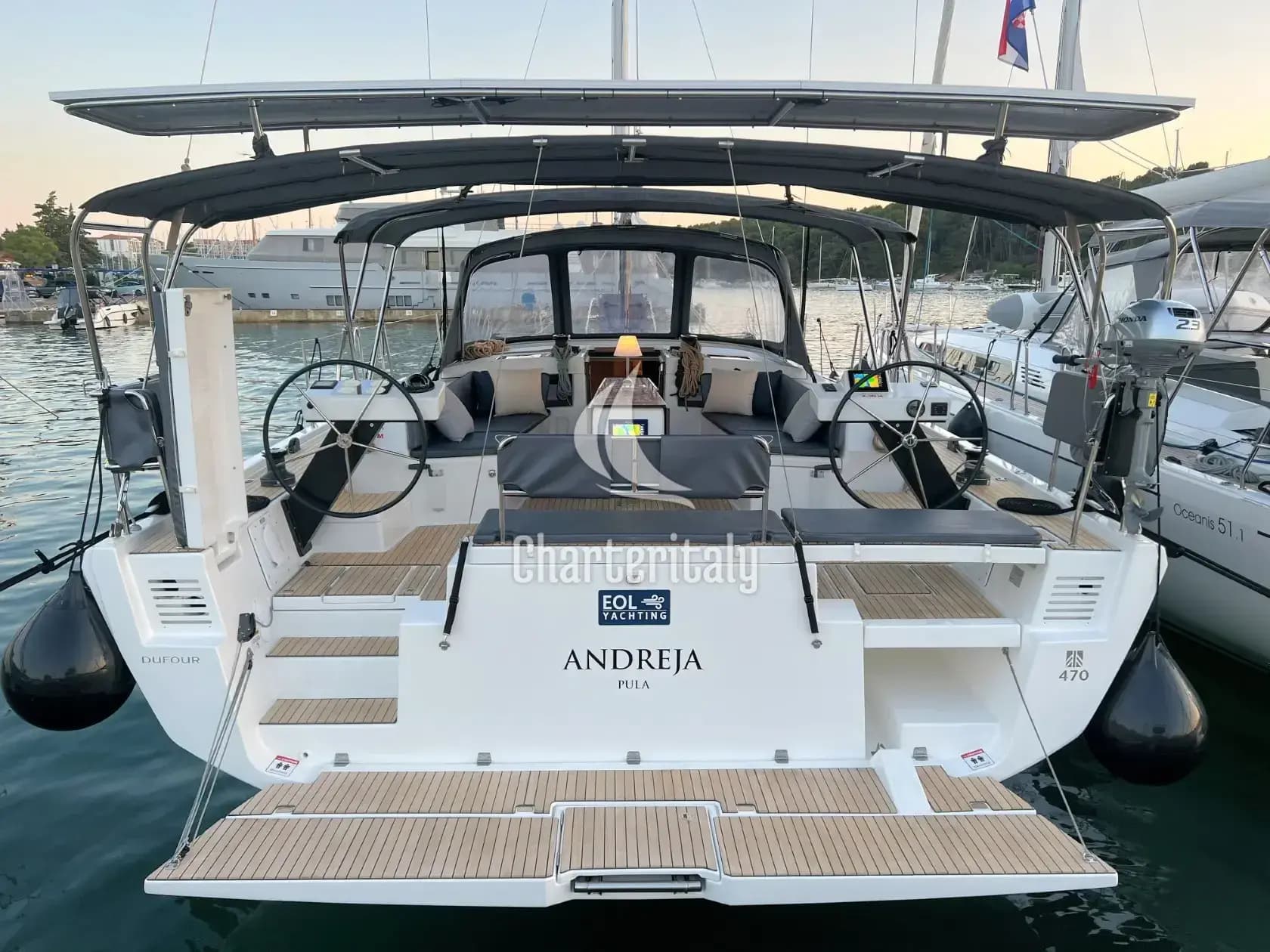 Dufour 470 - 5 cab. - Andreja - 4