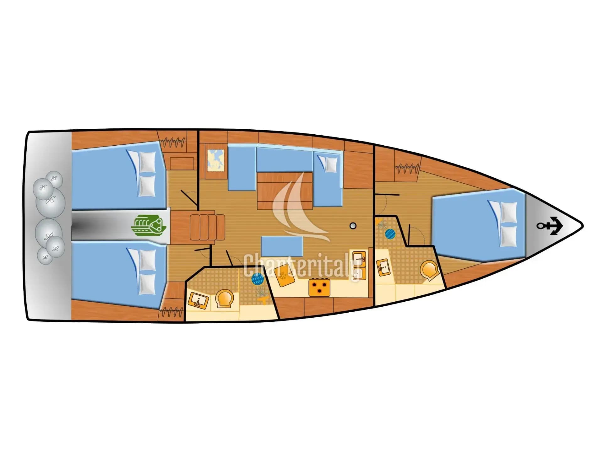 Oceanis 40.1 - Bruna - 5