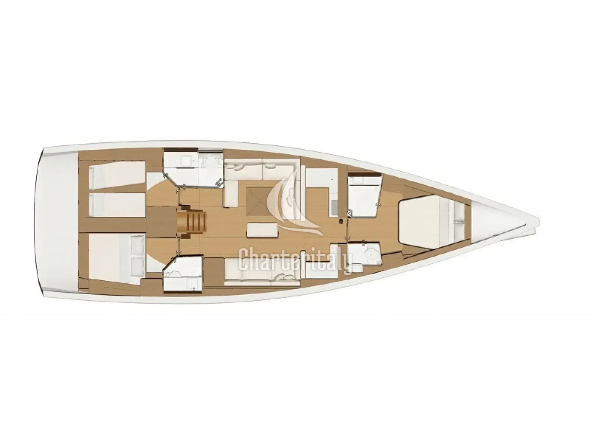 Dufour 500 Grand Large - Bayanbar - 11