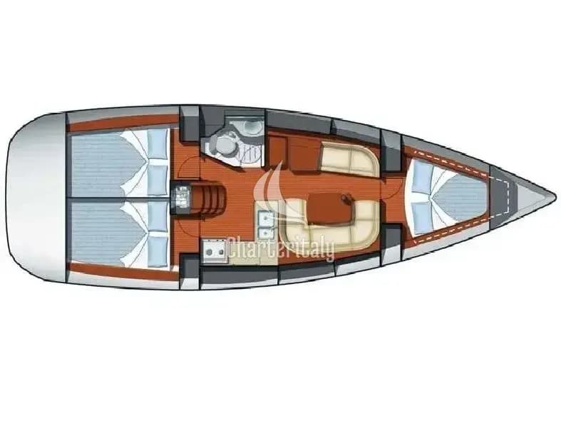Sun Odyssey 37 - Kacamak - 24